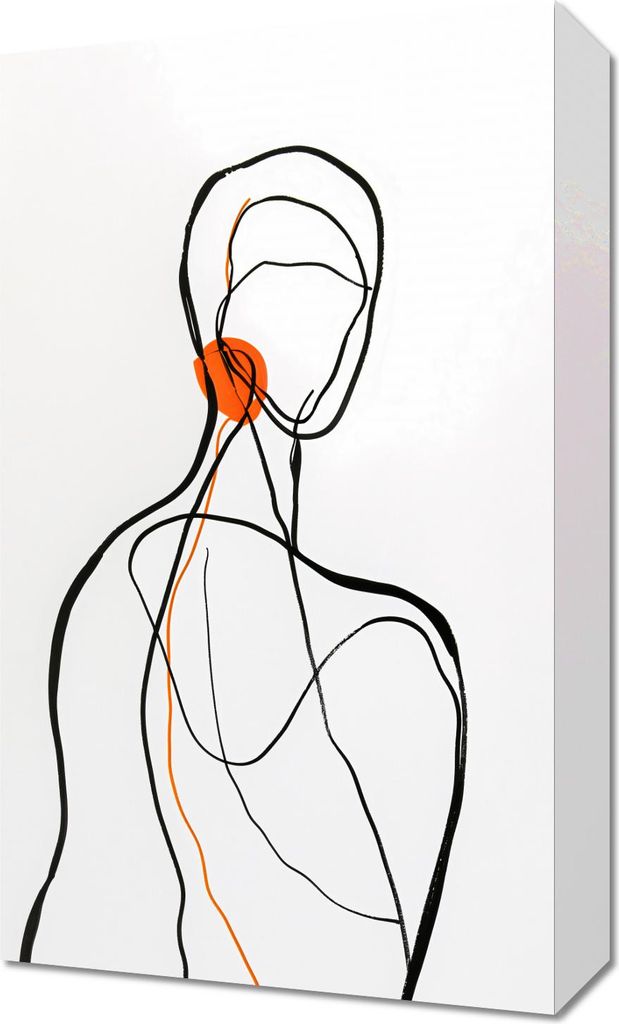 Bild 30x50cm Leere in Farbe