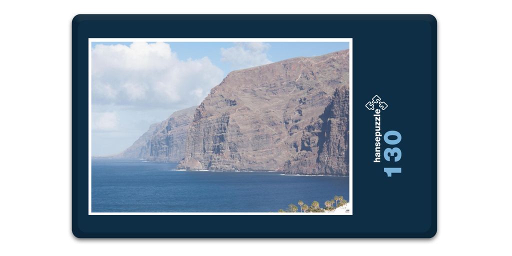 hansepuzzle 16943 - Meer Puzzle, 130 Teile, Natur, 28,7 x 20,0cm mit hochwertiger Aufbewahrung, Kartonbox und wiederverschließbarem Beutel