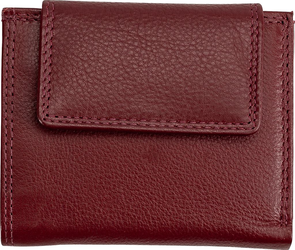 Josephine Osthoff Geldbörse Damen Portemonnaie klein KleinGeldbörse Herren slim Münzbörse Geldbeutel mit Münzfach echt Leder RFID-Schutz (944)