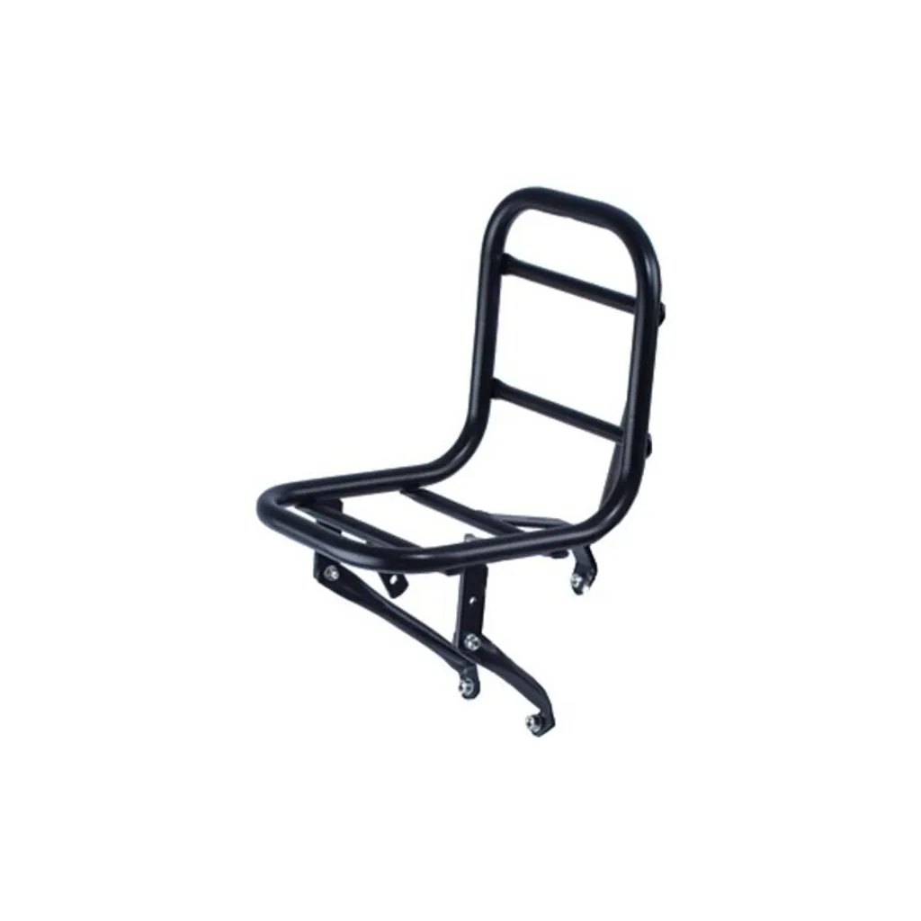 Petit Porte-vélos de Transport Avant Noir 18x20 cm Steco Fixation V-Brake