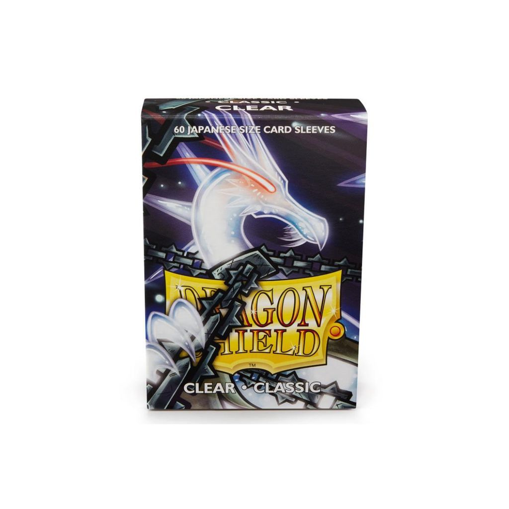 Dragon Shield Japanese Sleeves - Classic Clear (60 Sleeves) Produktbild 