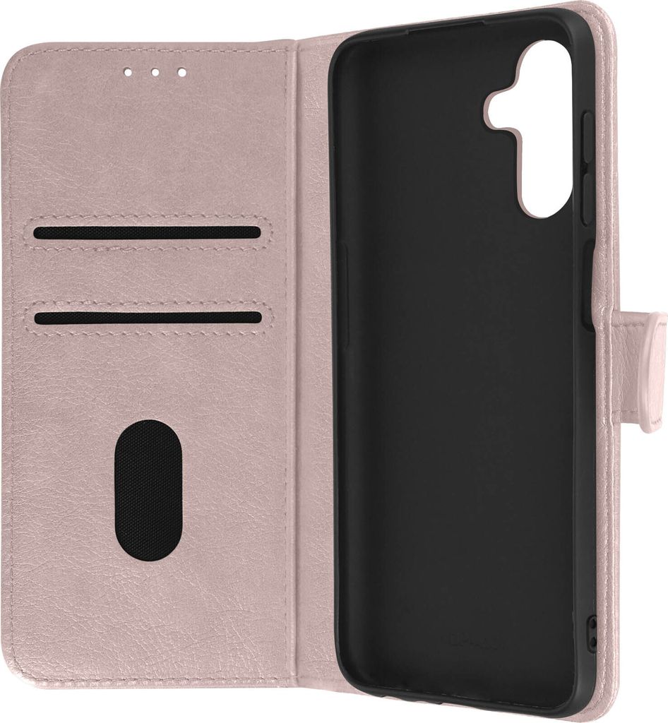 Etui Kunstleder mit Standfunktion für Samsung Galaxy A13 5G / A04s – Rosegold