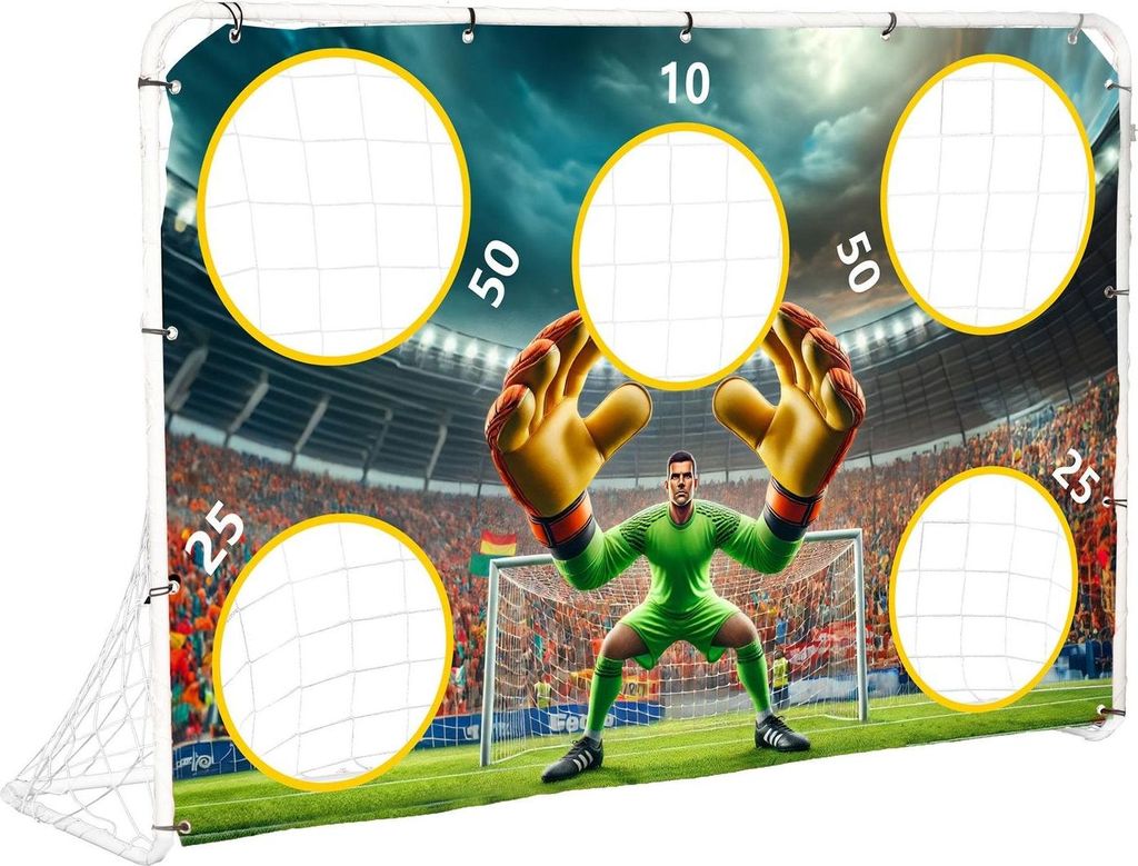 Futbalová tréningová bránka s terčom 180x122 cm MultiGarden Obrázok produktu 