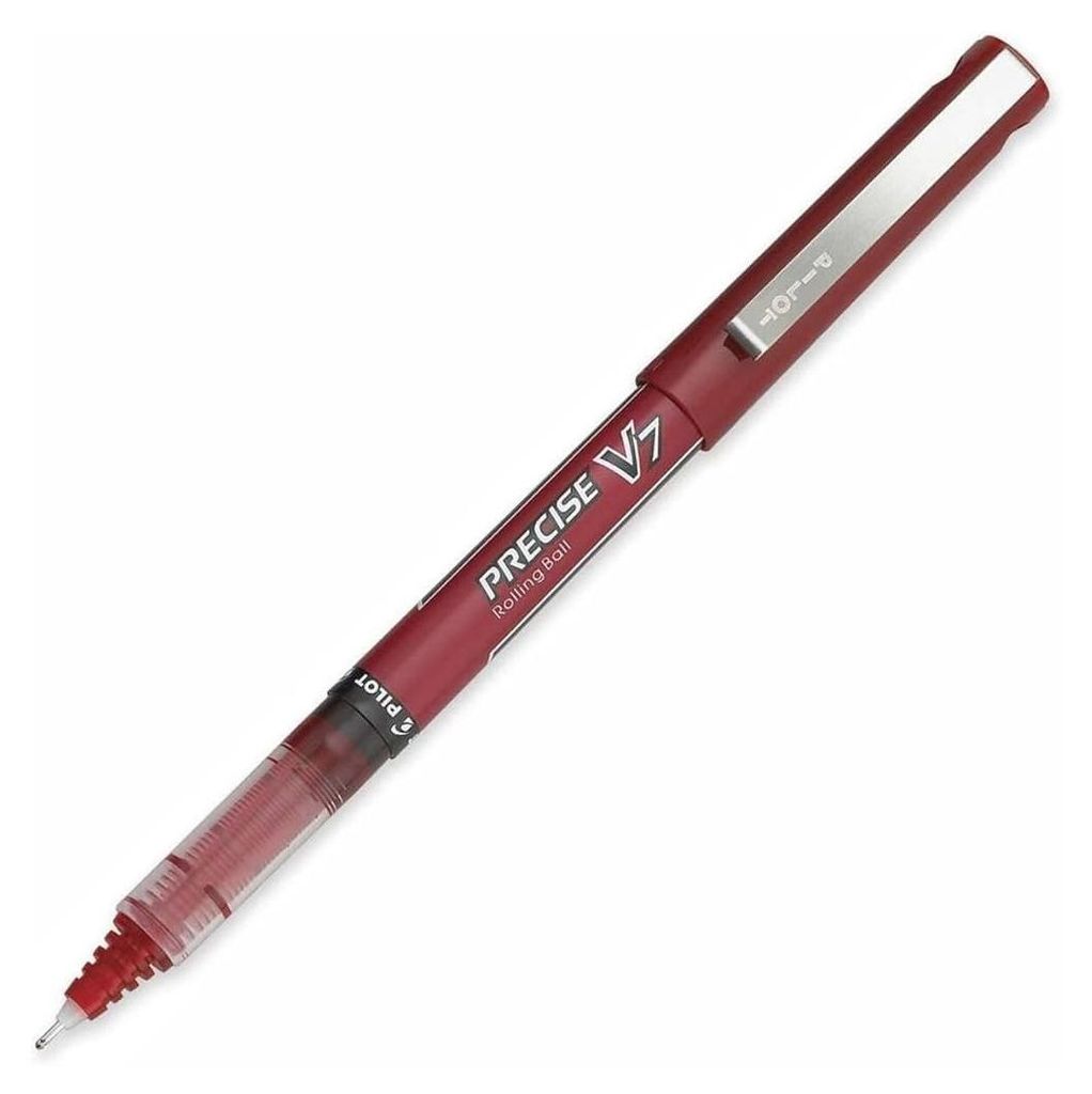 Bolígrafo Hi-tecpoint V7, tinta líquida, color rojo, marca Imagen del producto 