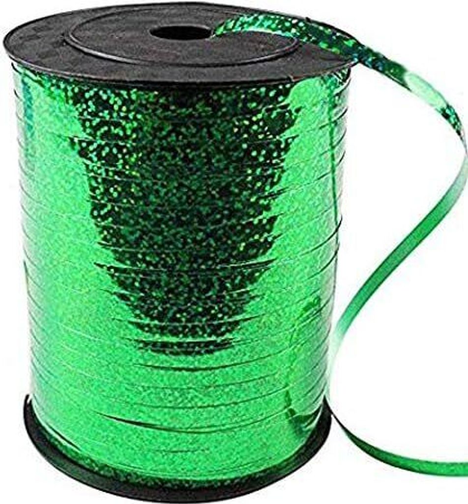 100 Yards Balloon Ribbon Curling Band-Ballon Schnur für Art & Craft Dekor, GeschenkverpackungGrün