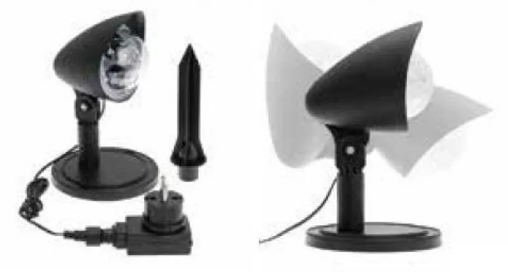 Projecteur LED Kaléidoscope 12V Décoration de Fête Extérieure et Soirée