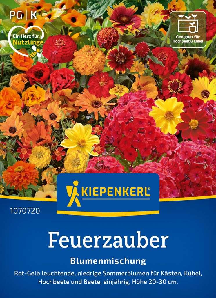 Artikelbild 2 von 'Blumen-Mischung Feuerzauber' aus der Kategorie Blumensamenmischung