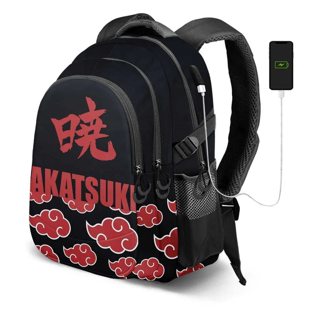 Sac à dos Naruto Shippuden Kanji Running : fini le désordre au collège