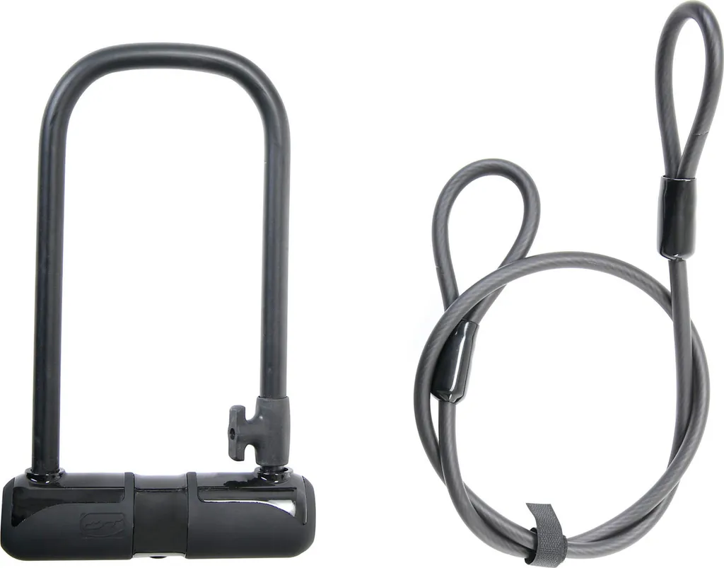Contec Powerloc Antivol en U 115 x 230 mm Noir pour Vélo de Ville