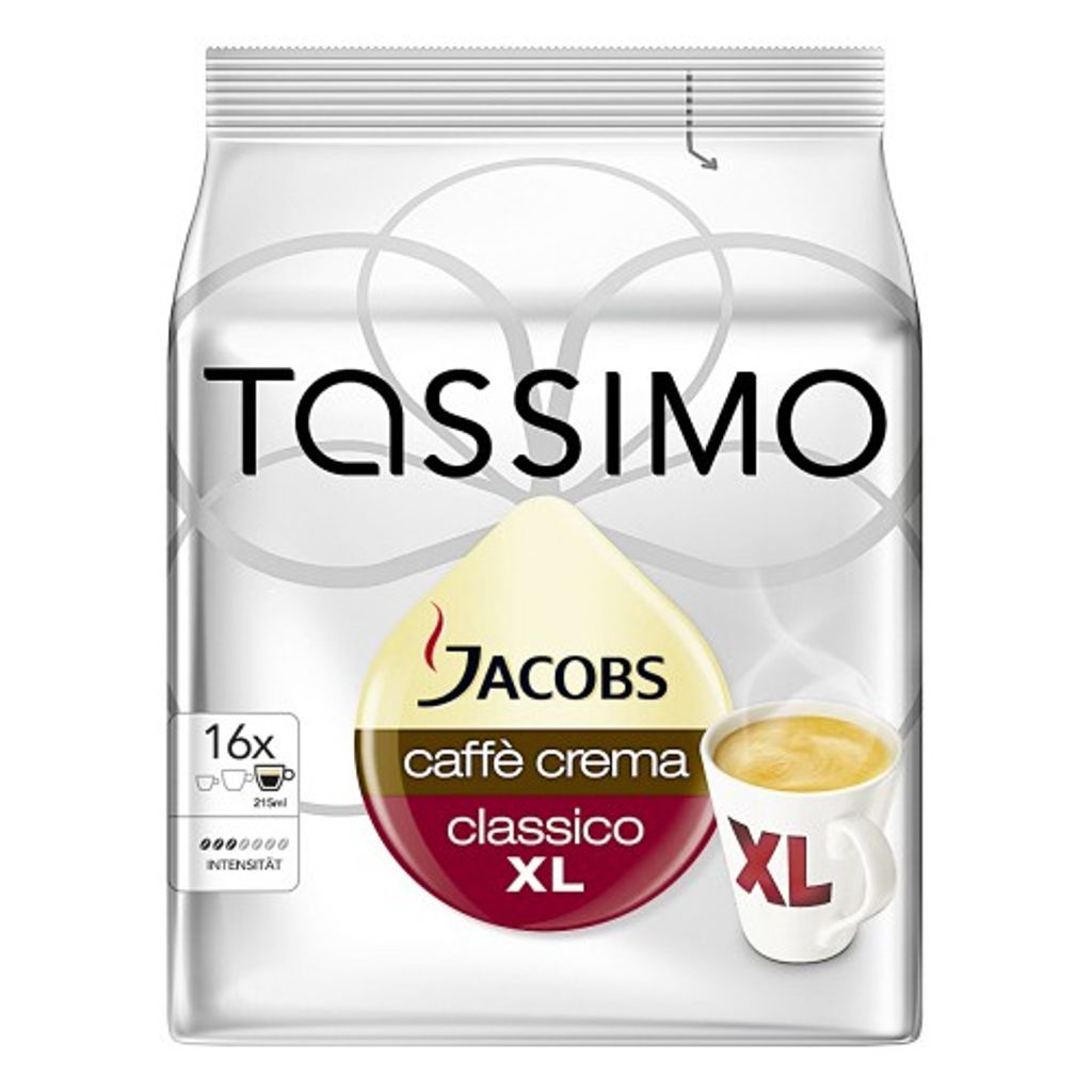 Tassimo Jacobs Caffè Crema Classico XL | 16 T Discs, Produktbild 5