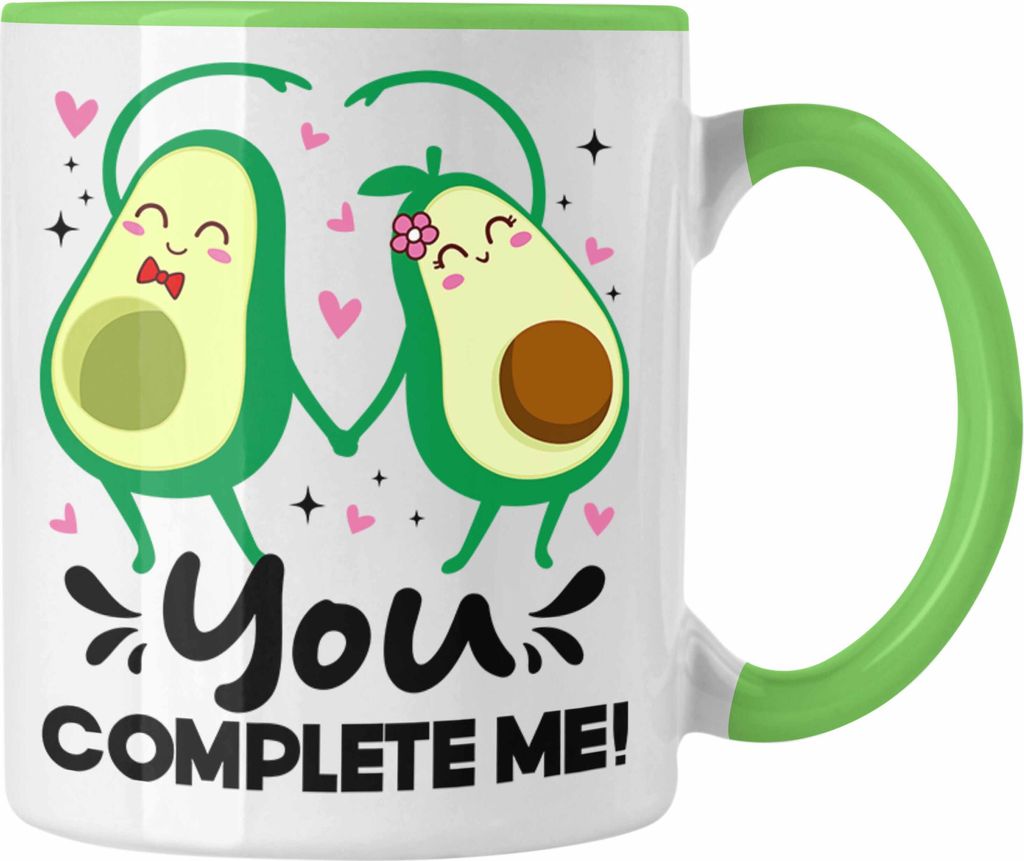 Trendation - Avokado Tasse Paare Liebe Beste Freundin Produktbild 