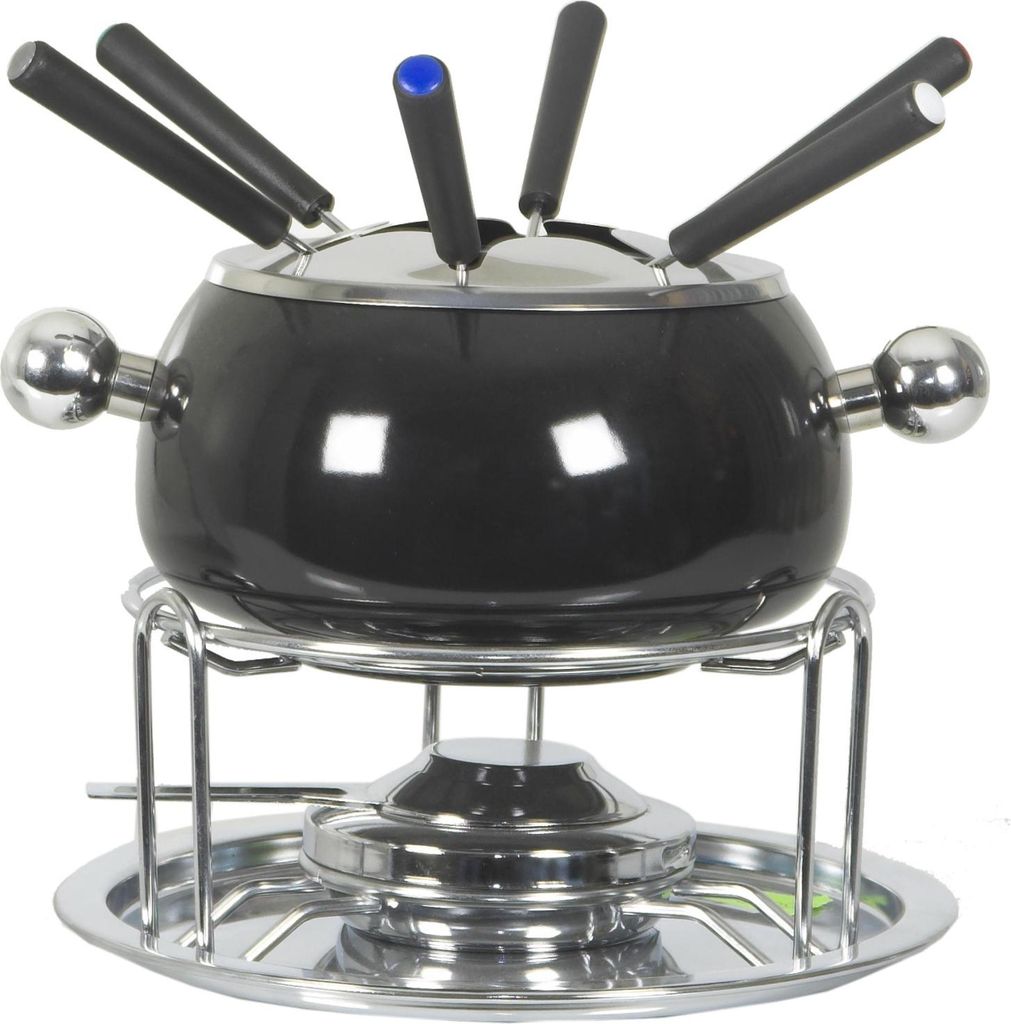 NOUVEL Fondue-Set Noir Ø14 cm schwarz 113798 7611172369722 Image du produit 
