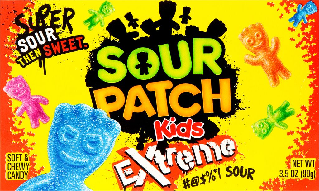 Sour Patch Kids Extreme Sour 99g Produktbild 