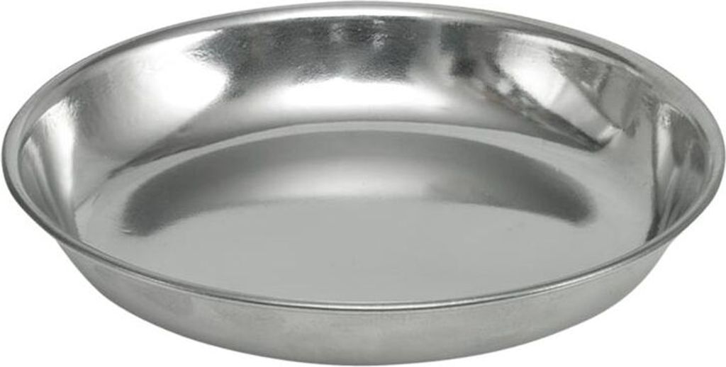 Ciotola piatta in acciaio inox ø12,5cm 200ml Immagine del prodotto 