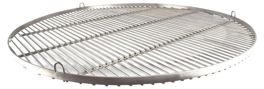 Grillrost RUND -  130cm aus Edelstahl - Handwerksprodukt -  Produktbild 