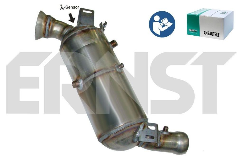ERNST 920582 Dieselpartikelfilter DPF passend für MERCEDES-BENZ C-Klasse Limousine (W203) Euro 3/Euro 4 Abgasanlage Diesel