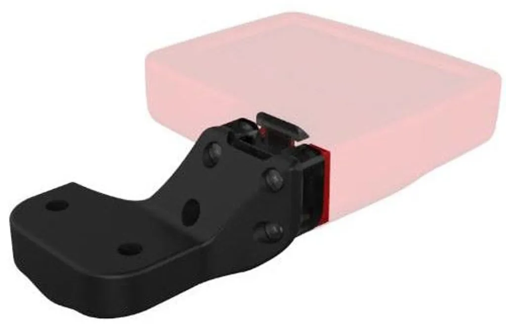 Support de Fixation SRM PC8 sur Cintre Deda Alanera Argent pour Cyclistes
