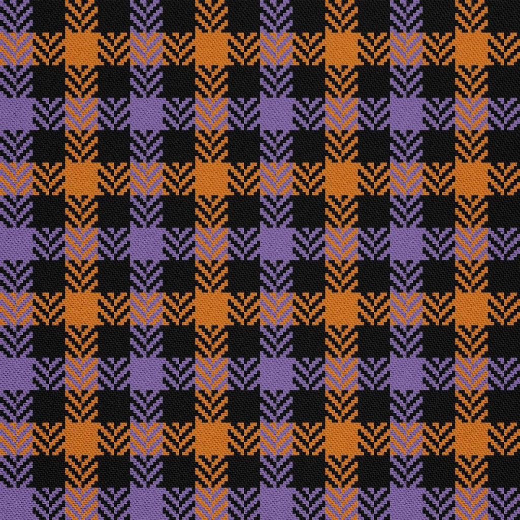 OUTDOOR DEKOSTOFFE OXFORD - Motiv kariert 2 I DX287