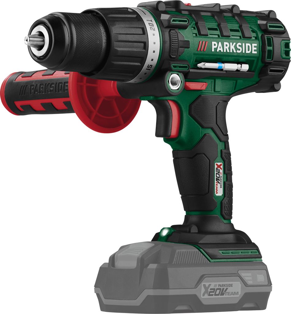 Parkside 20 V 3-in-1 Akku-Schlagbohrschrauber PSBSA 20-Li Produktbild 