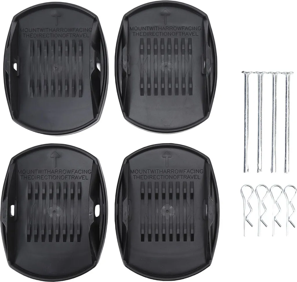 Crics de stabilisation camping-car robustes avec base antidérapante 4x