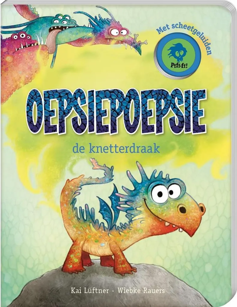 Livre d'éveil pour poussette dragon pèteur Oepsiepoepsie jouet voyage