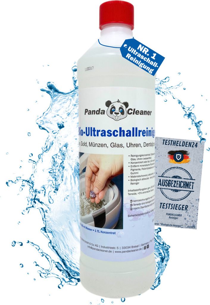 PandaCleaner Ultraschallreiniger für Ultraschallbad - Produktbild 
