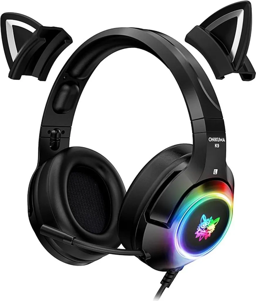 Casque Gamer ONIKUMA K9B Confort Longue Durée pour Streaming et E-sport