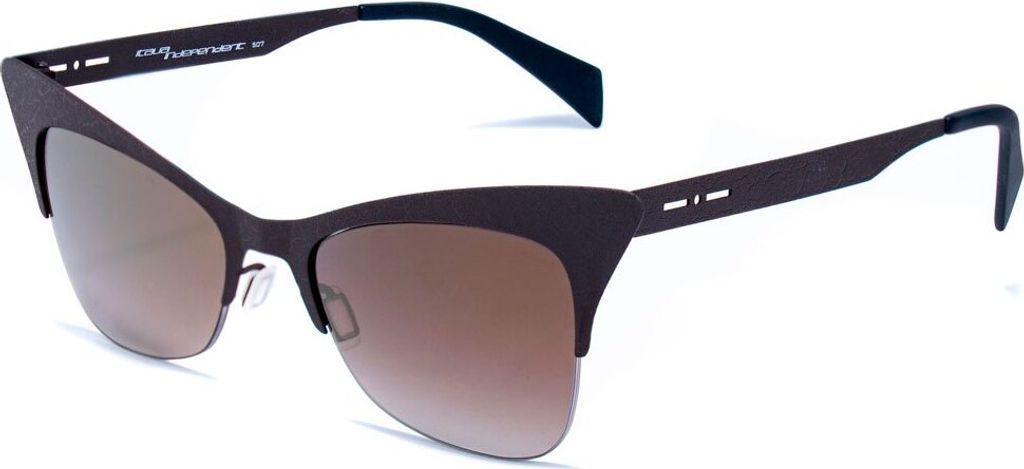 Italia Independent 0504-crk-044 Damen-sonnenbrille Schwarz  Produktbild 