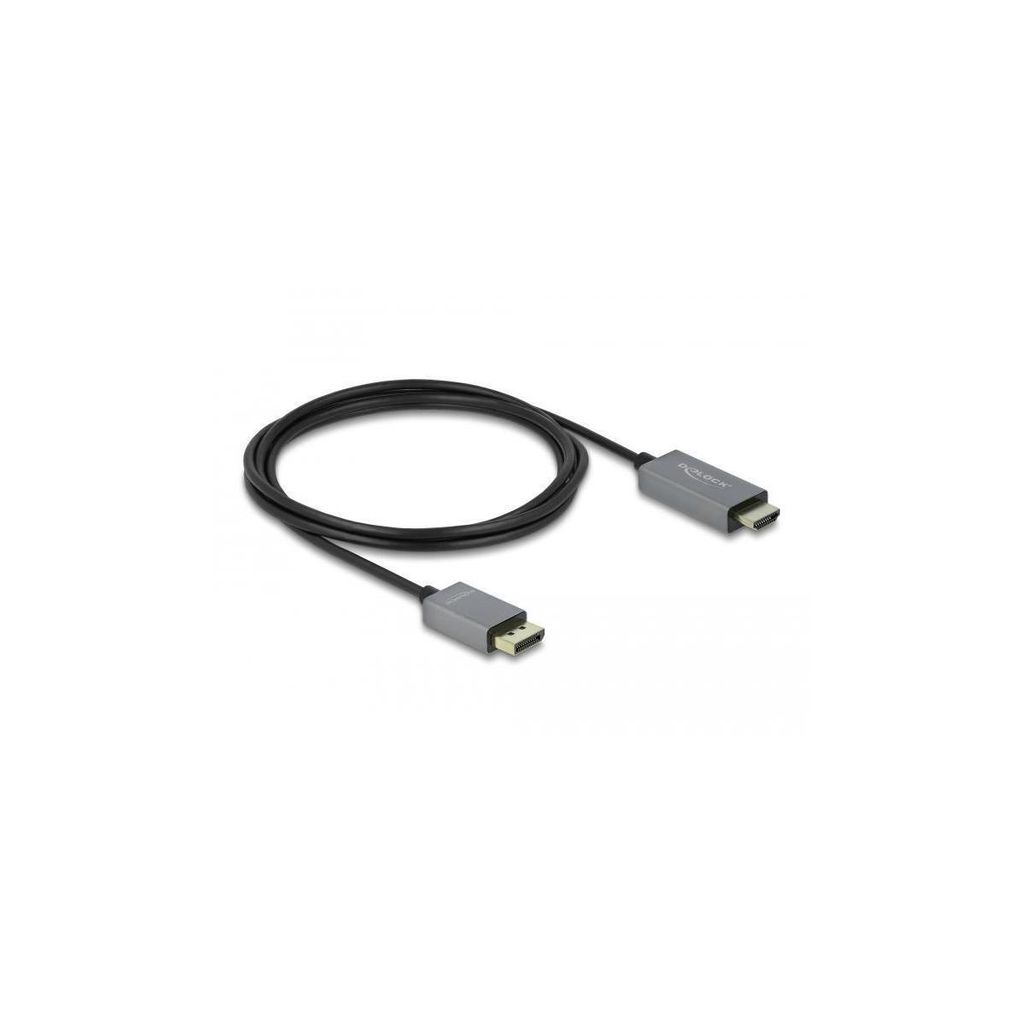 Delock Aktives DisplayPort 1.4 zu HDMI Kabel 4K 60 Hz (HDR) Produktbild 