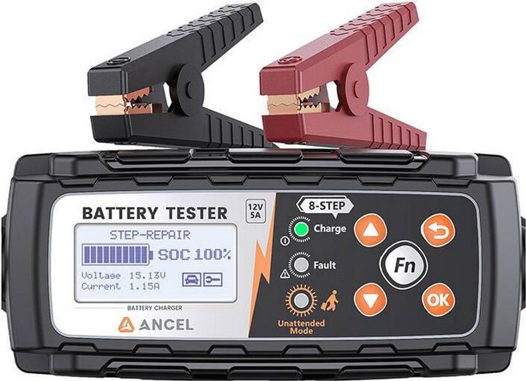 Tester i ładowarka do akumulatora 2w1 Ancel BT521 Zdjęcie produktu 