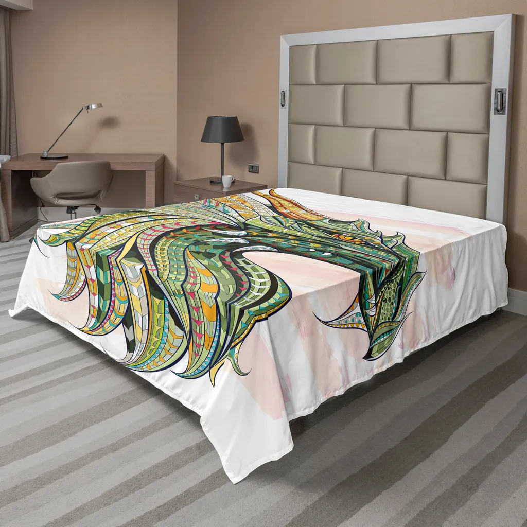 Lenzuolo ABAKUHAUS Multicolore 266x260 cm Microfibra Morbida Drago
