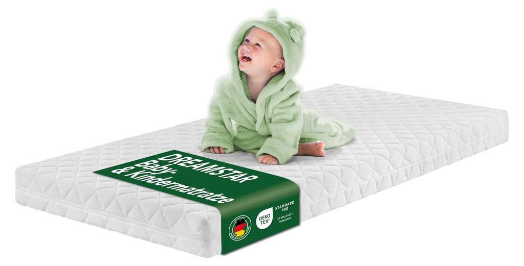 Hochwertige Babymatratze und Kindermatratze | 80 x 160 cm | Produktbild 