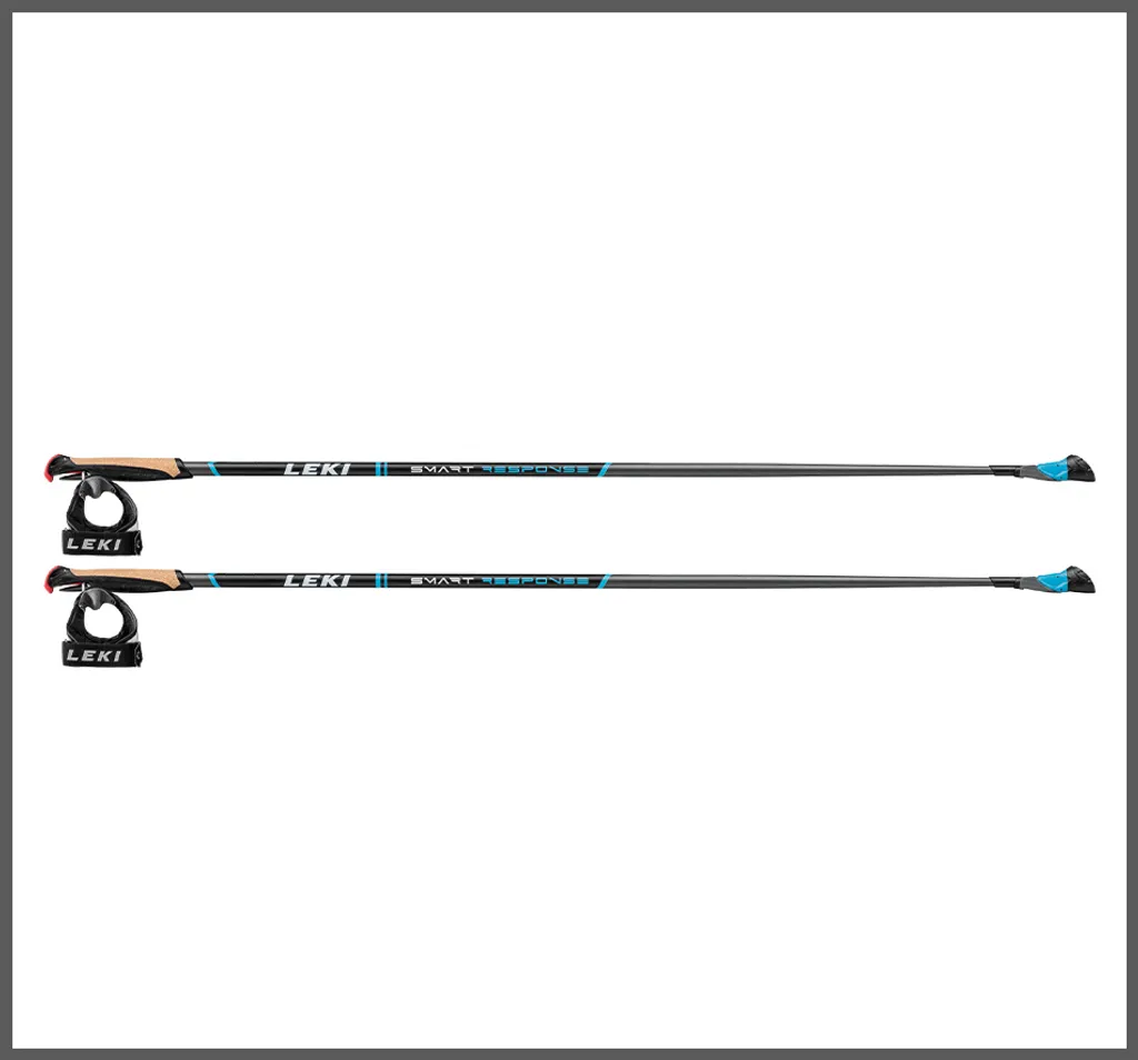 Bâton Leki Smart Response 130 cm avec pointe rétractable Smart Tip 2.0 - 10