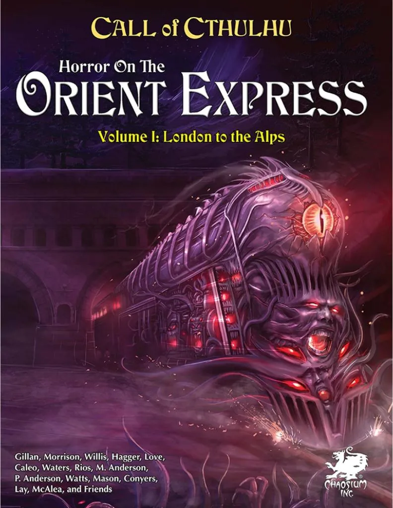 Campagne de Jeu de Rôle Horreur sur l'Orient-Express pour Appel de Cthulhu