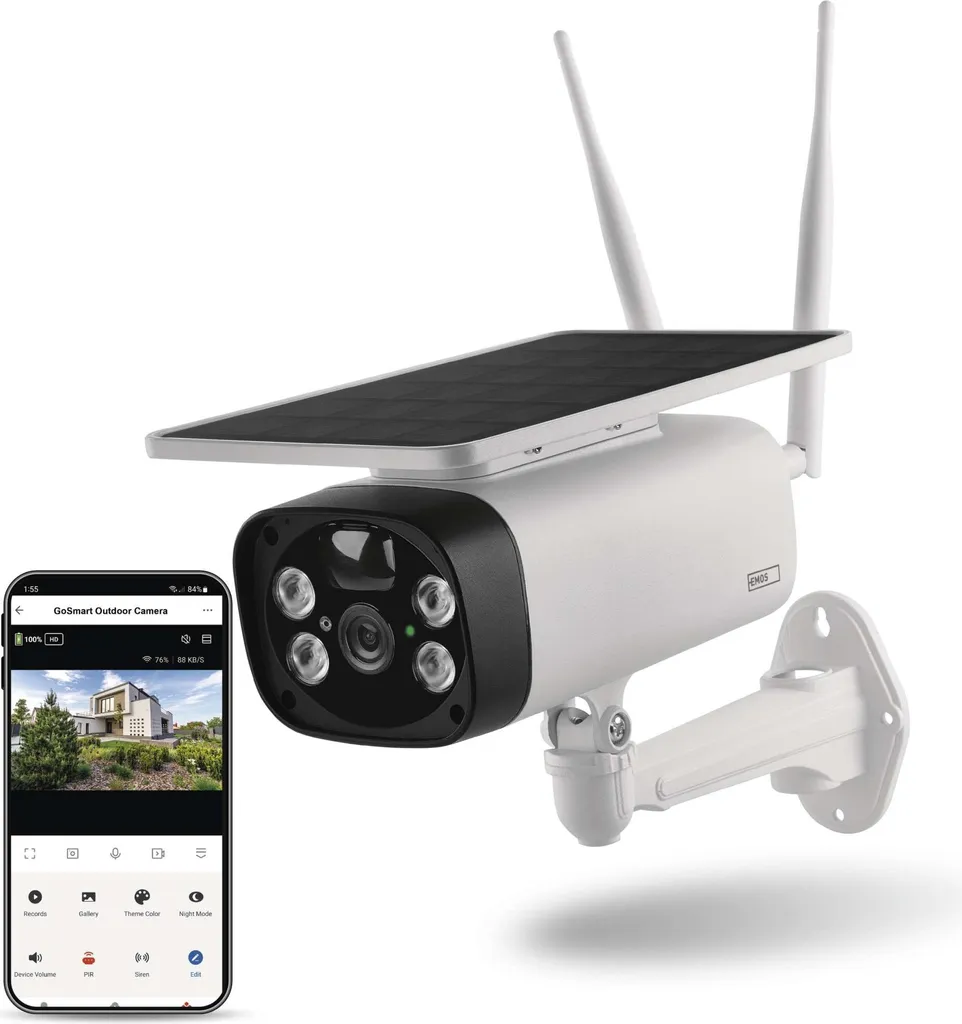 Caméra IP-600 EYE EMOS : Évitez les intrusions avec la détection de mouvement