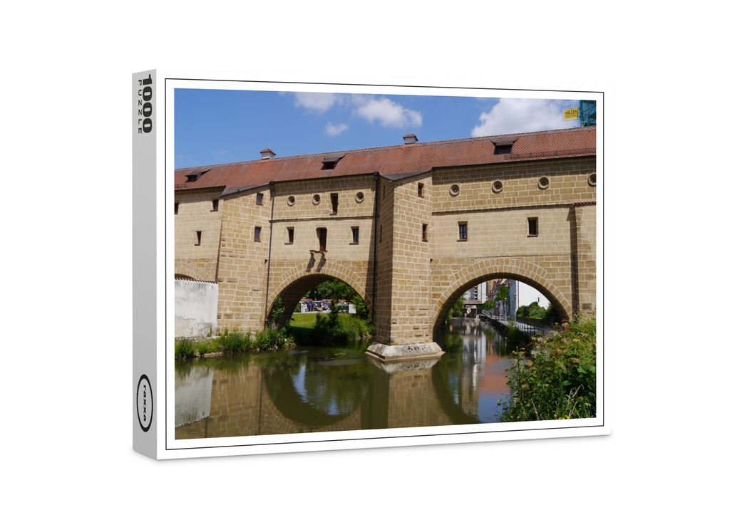 raxxa Premium-Puzzle "Stadtbrille Amberg", 1000 Teile