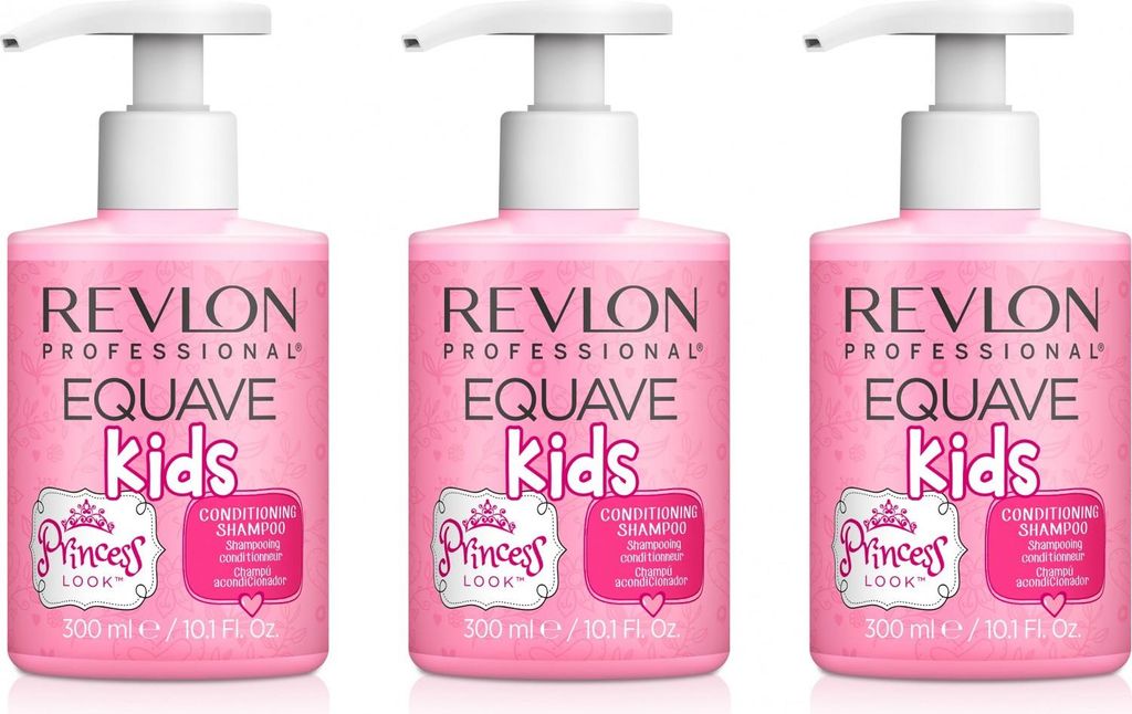 Equave Kids Princess Shampoo 3x300 ml