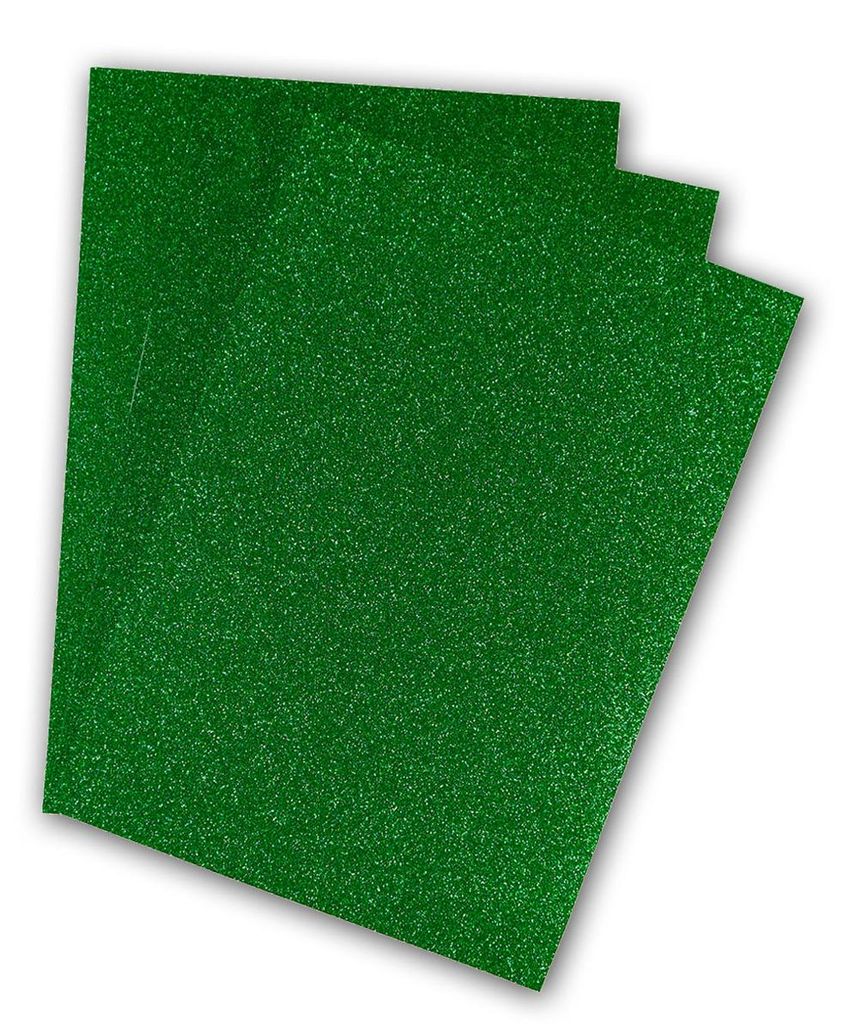 Poli-Tape - Poli-Flex Pearl Glitter - 455 Green - Din A4 Produktbild 