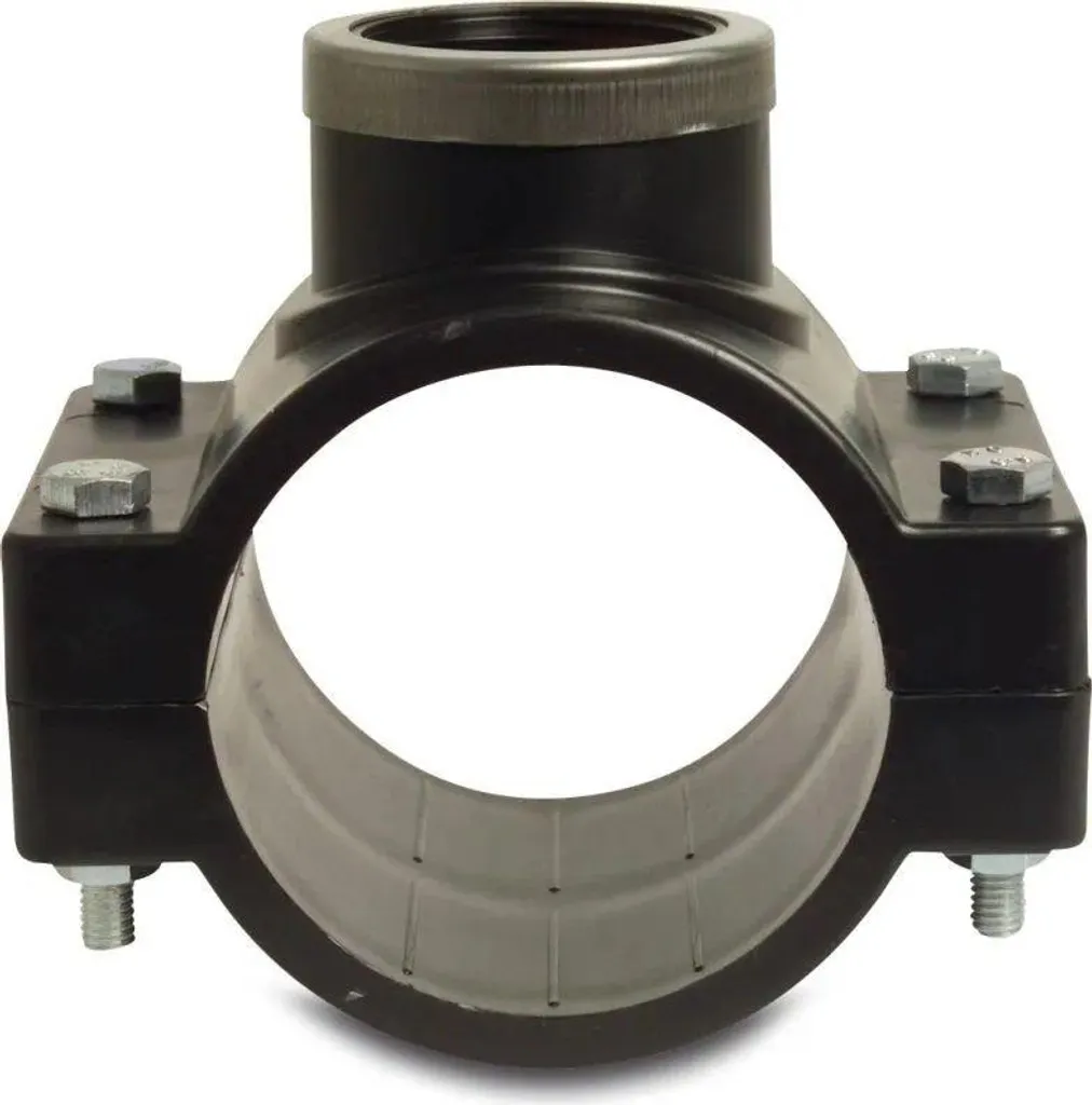 Collier de Prise en Charge PP 20 mm x 1/2" Femelle PN16 Noir