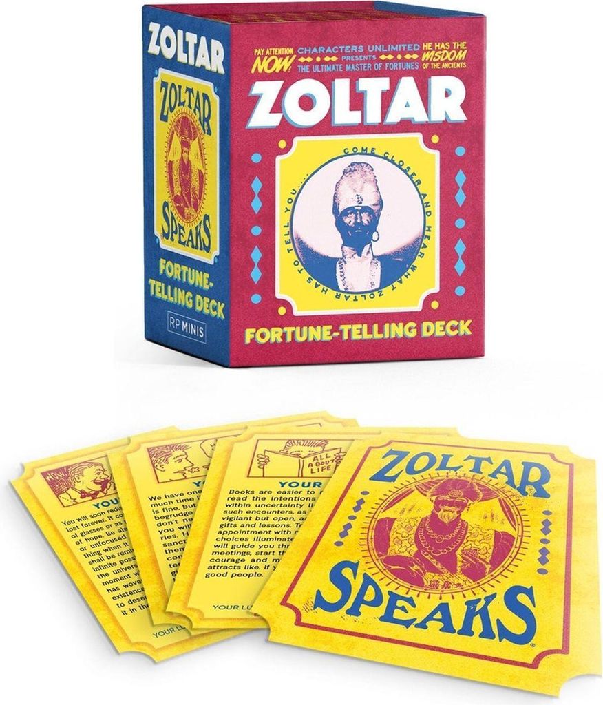 Stall, S: Zoltar Fortune-Telling Deck