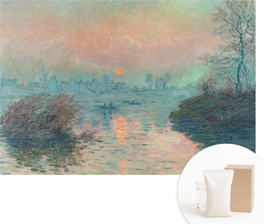 Fototapete - Wandbilder für Wohnzimmer - 152x104 cm - Dekorative Wandfolie - Modernes Design für Wanddekoration - Tapeten für Innenräume - Atmo...
