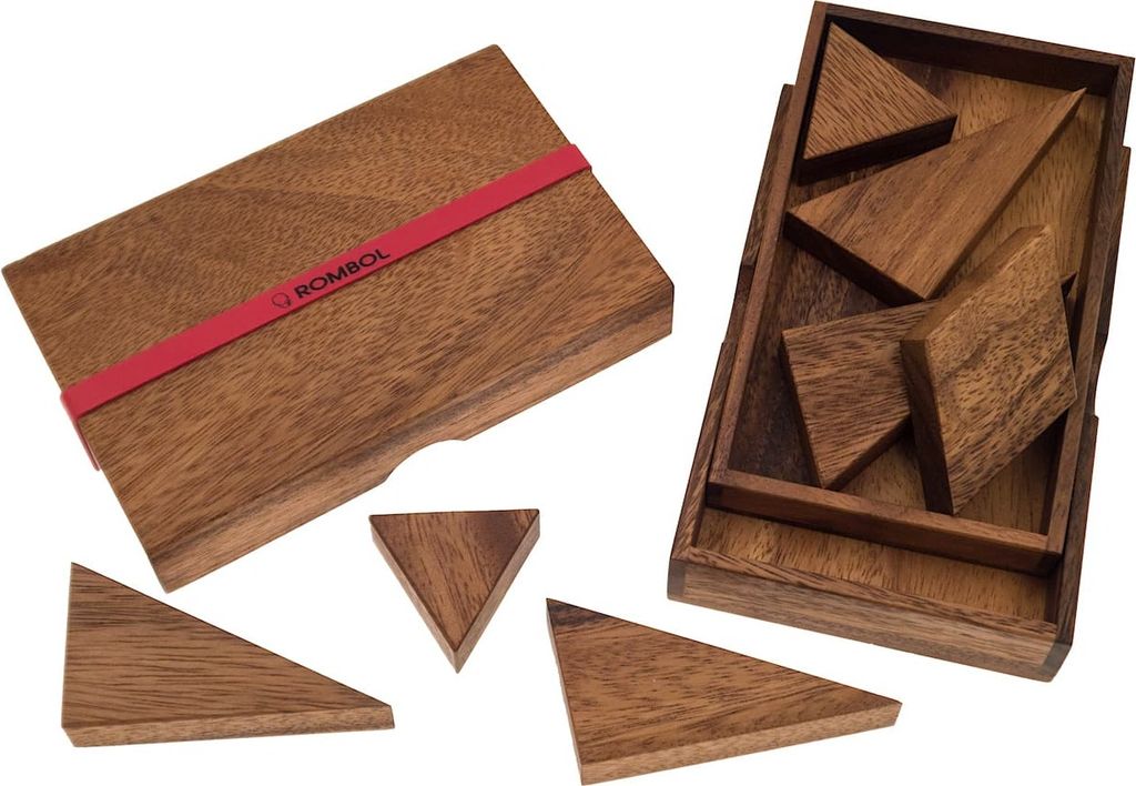 Kinder-Tangram, (Bernhard Schweitzer, 2005), Holz-Spiel, ein lehrreiches Legespiel für die Jüngsten