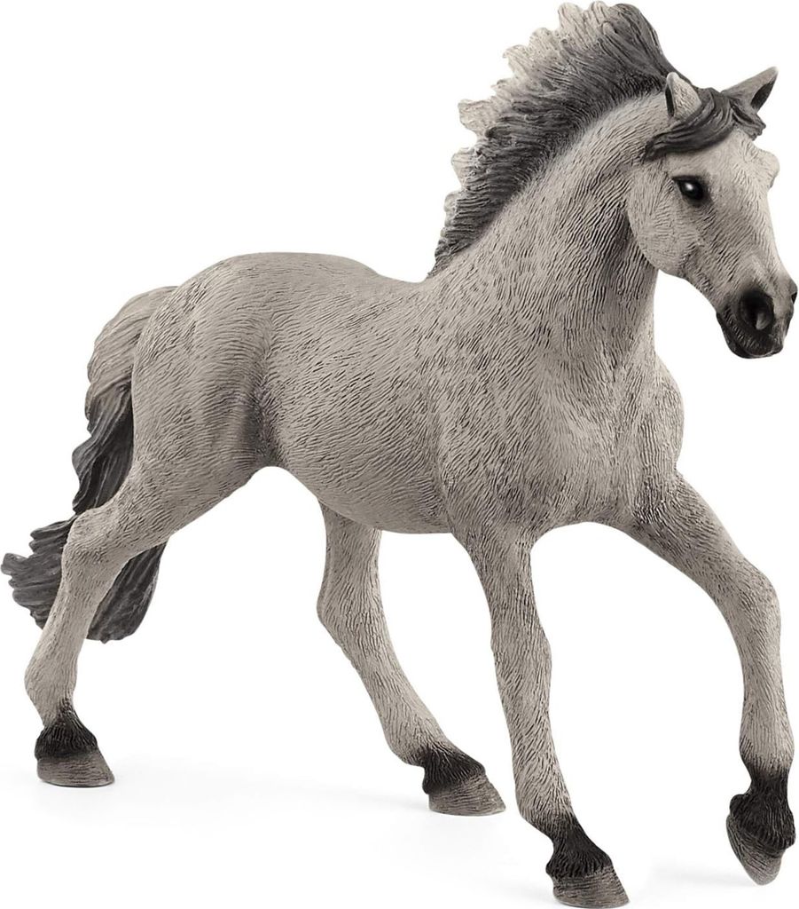 Schleich Farm World - Pferd Mustang-Hengst Rasse Sorraia, Figur für Kinder ab 3