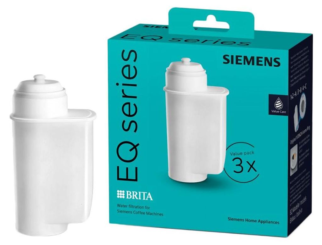 Siemens TZ70033A, Vodní filtr, Siemens, EQ, Bílá, 3 kusů, Obrázek produktu 
