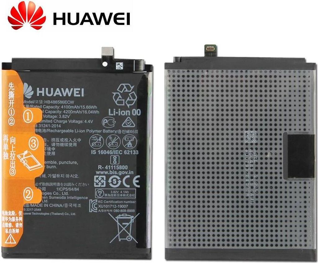 Original Huawei P40 Lite / Mate 30 Akku Battery Batterie HB486586ECW 4200mAh
