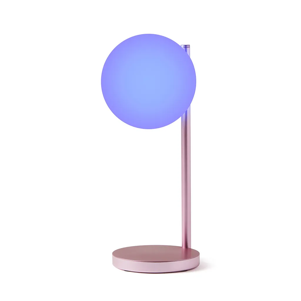 Lexon Bubble Lampada LED Design | Vetro Opalino e Alluminio | Luxury Tech - 3