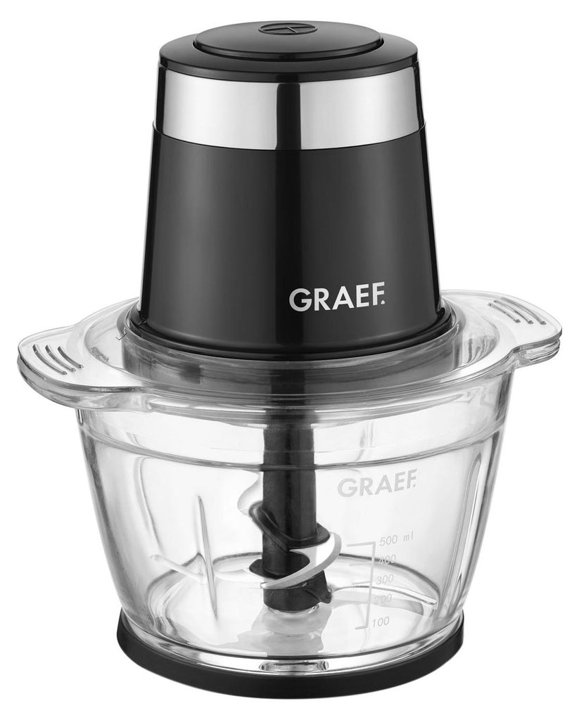 Graef CH502EU, Schwarz, Käse, Fruits, Fleisch, Gemüse, Produktbild 
