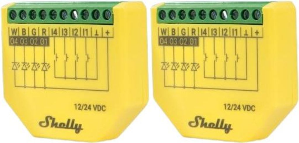 SHELLY LED-Lichtcontroller Plus RGBW, PM, BT, WLAN, Produktbild 