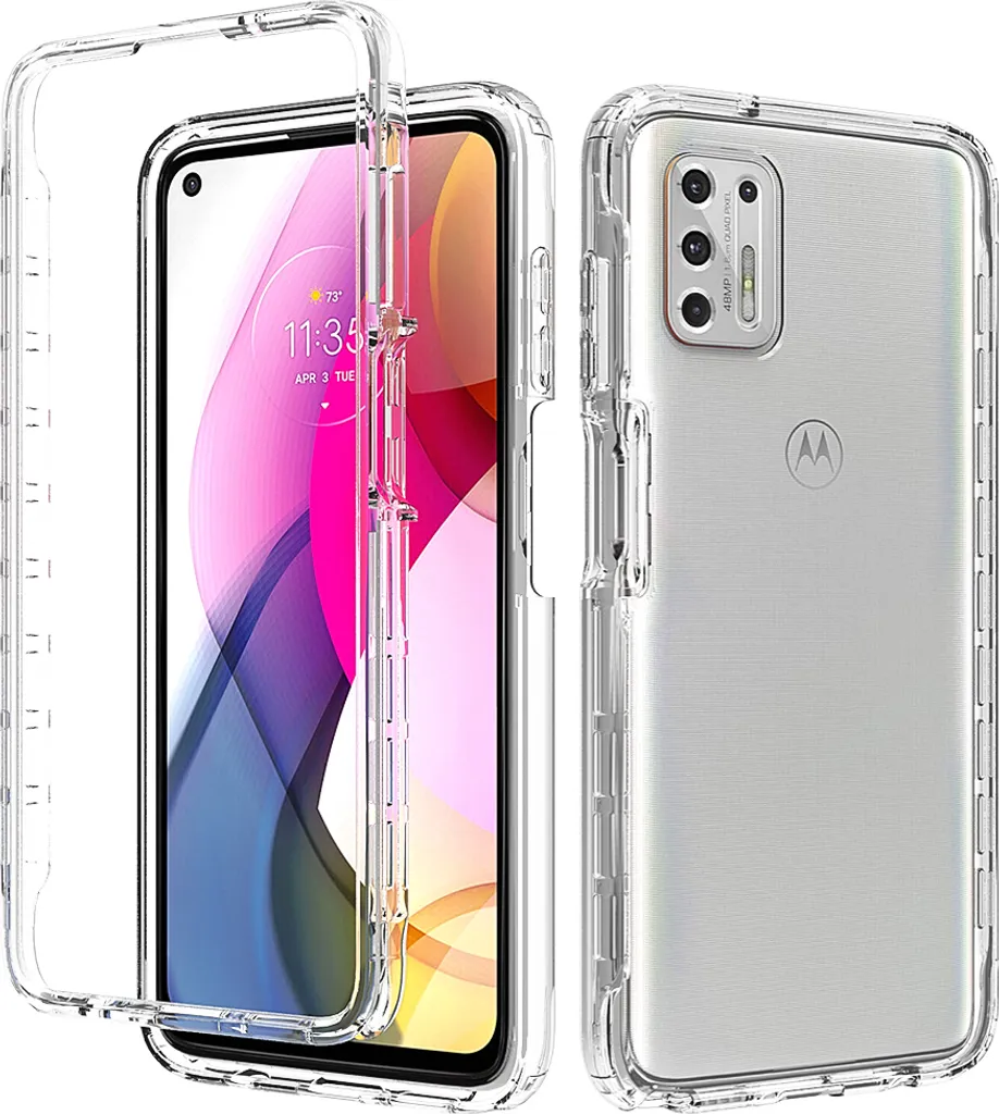 Custodia Moto G Stylus 2021 Trasparente TPU Antiurto | Protezione Vera