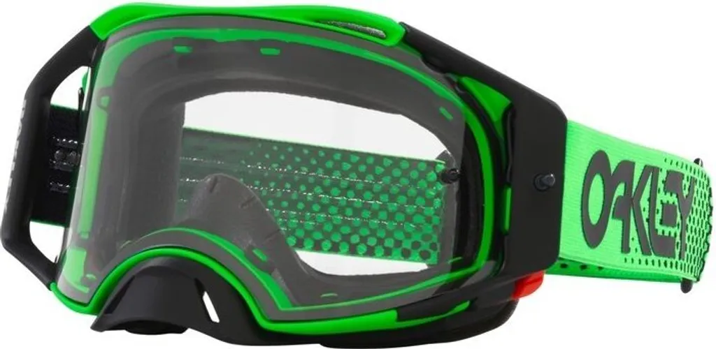 Masque Oakley MX Airbrake Vert - Équipement Motocross Enduro Pro B1B